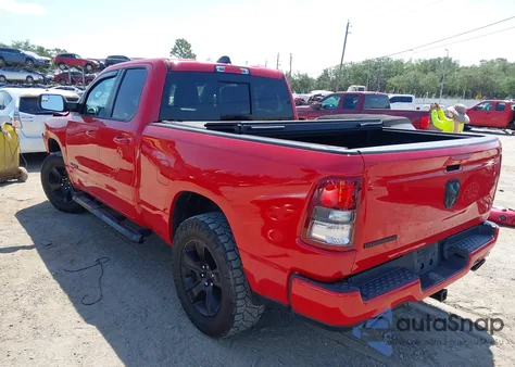 2021 Ram 1500 Big Horn 4X2 6'4 Box from USA, damaged, VIN 1C6RREBT9MN630245